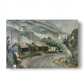 Hand painted - “Mu Cang Chai” district